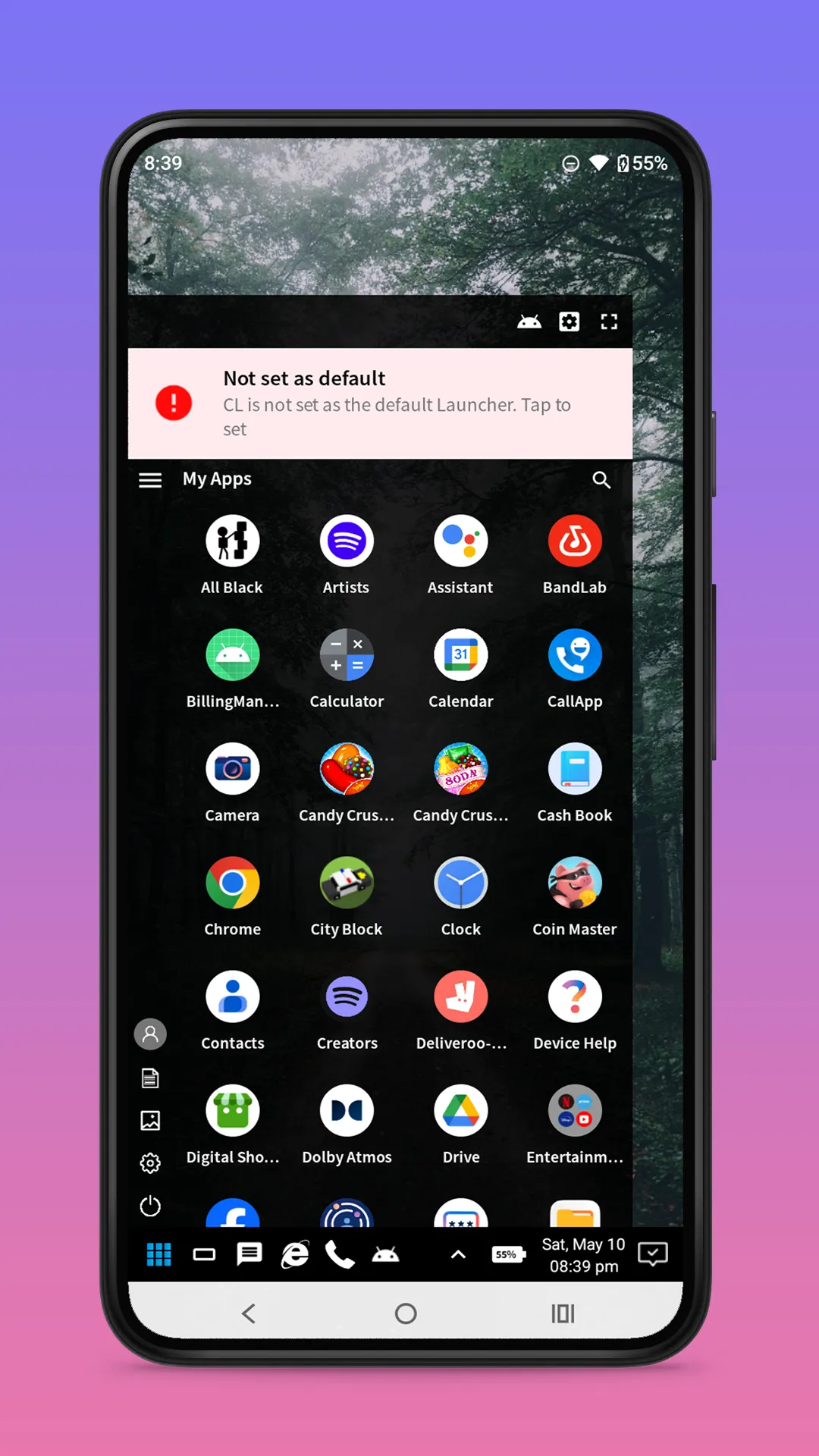 Computer Launcher screenshot