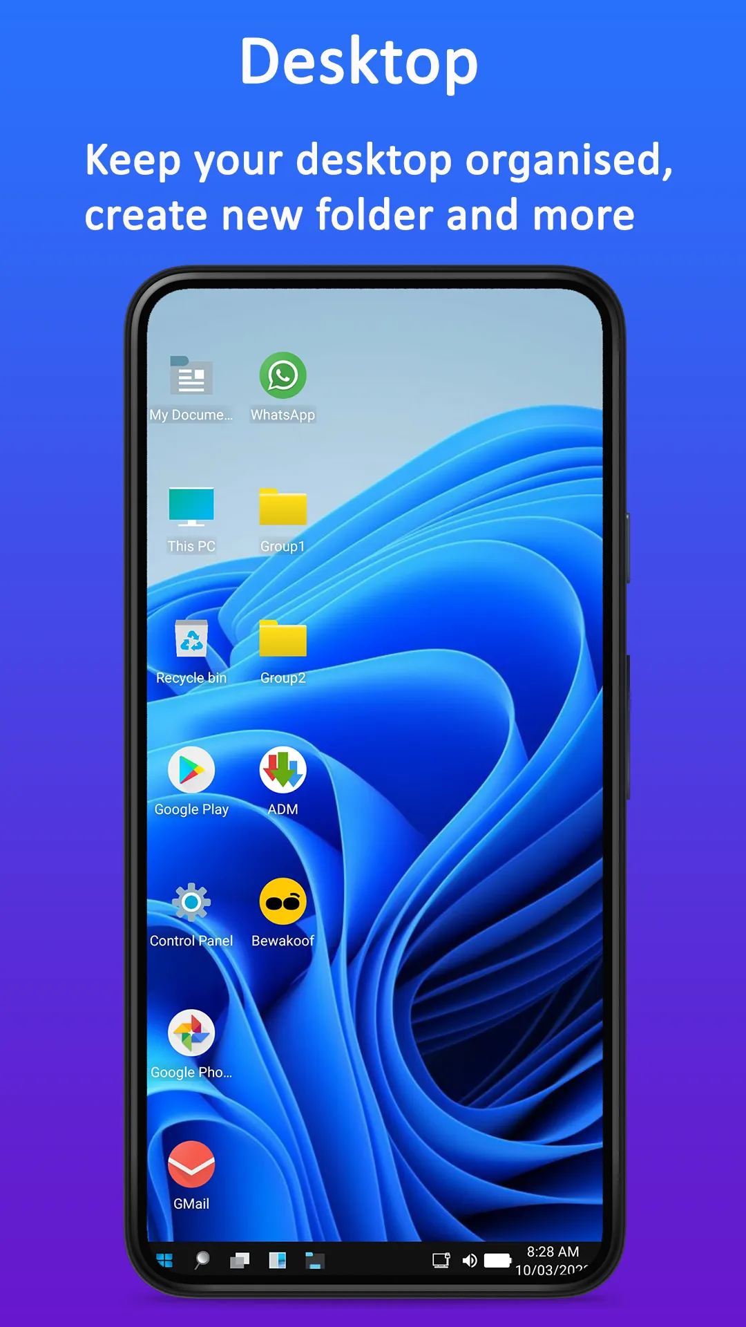 Win 11x Launcher preview