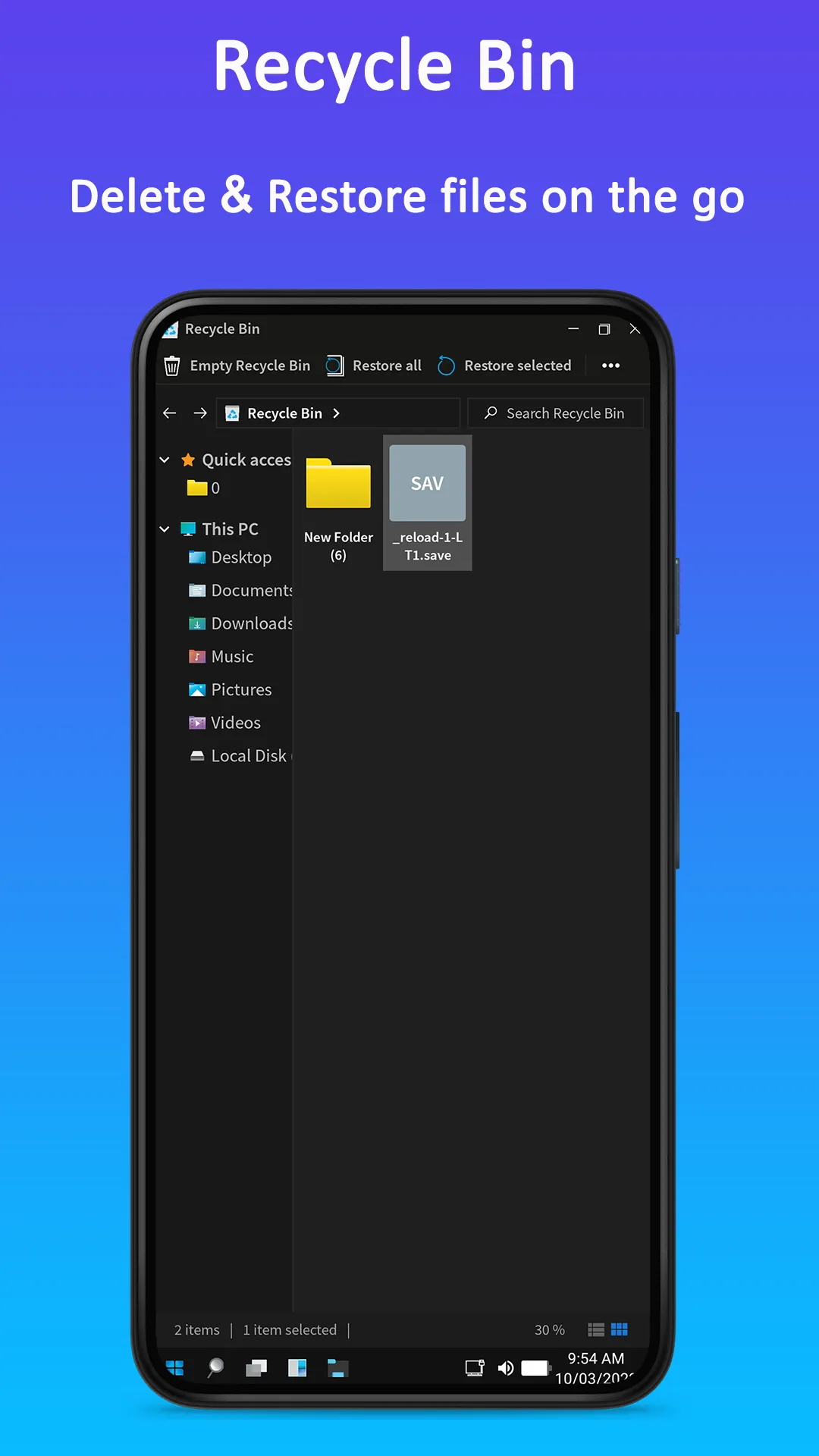 Win 11x Launcher screenshot